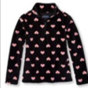 Children’s Place Girls Fleece Top-Size 7/8 M